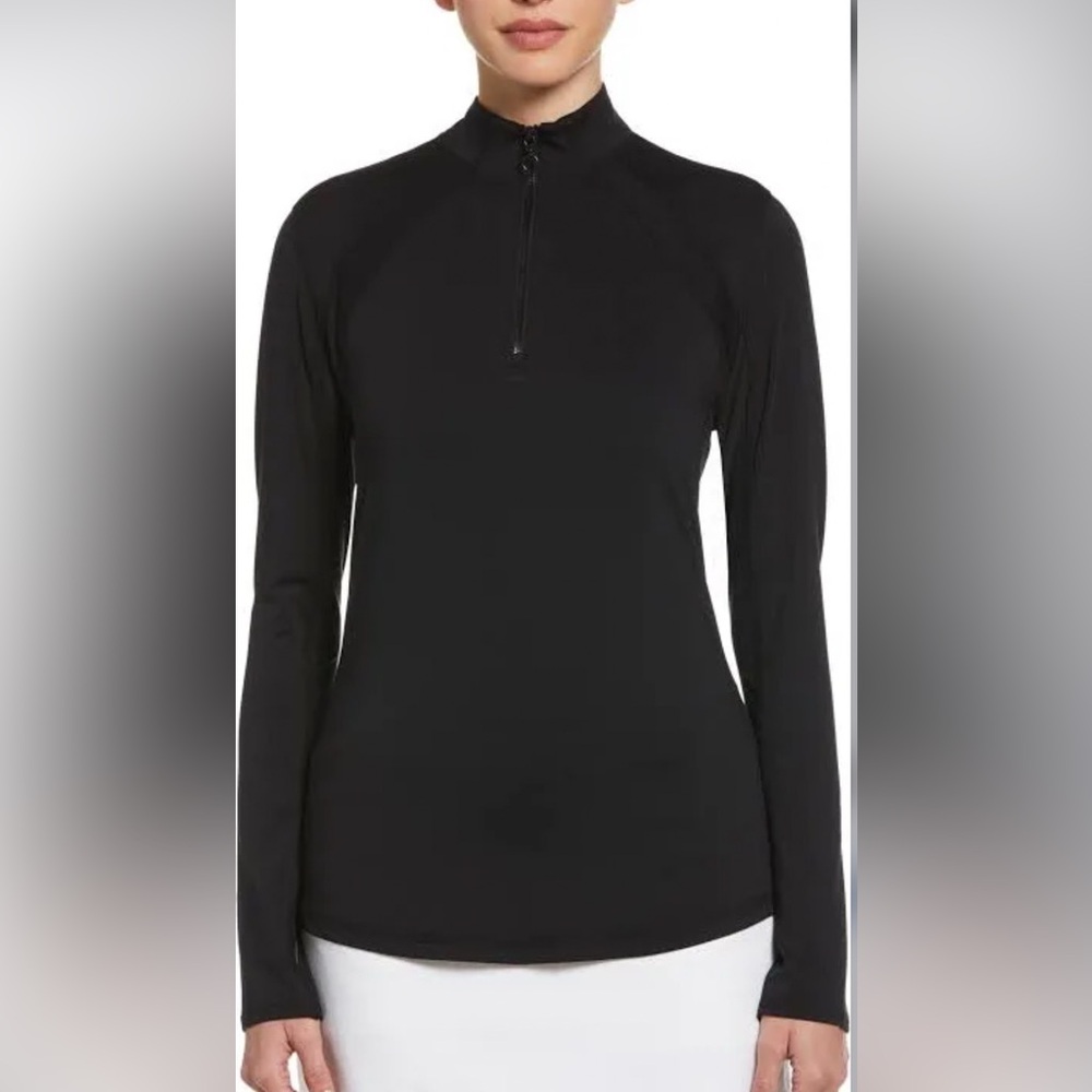 PGA Tour Black Zip-Up Jacket